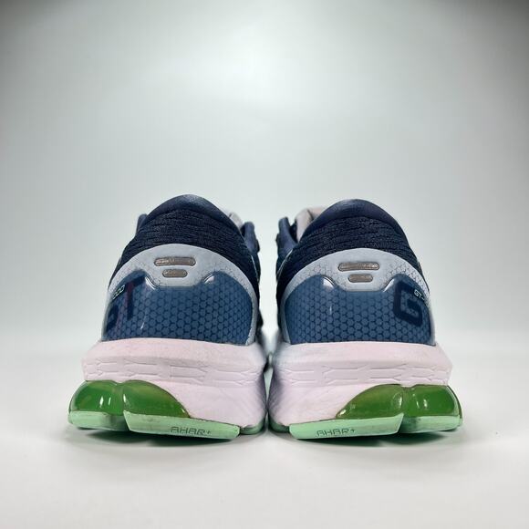 ASICS GT-1000 9 Dark Blue Mint Stability Running Shoes 1012A651 Women's Size 6 - Picture 5 of 11